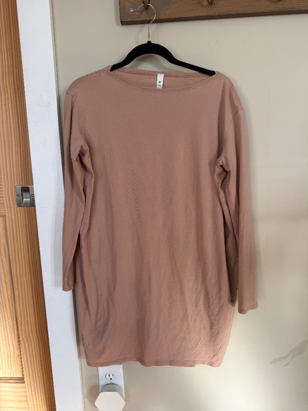 Lululemon Back in Action Long Sleeve Dress | Pink Clay | Size 4
